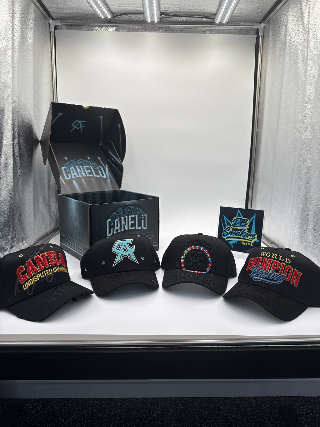 Dandy Hats X Canelo Alvarez Hat Drop Bundle (4): Hats