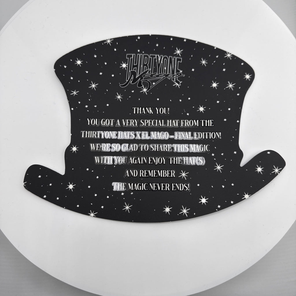 Thirty One Hats – 31 Hats x El Mago – "Total Black" Full Set