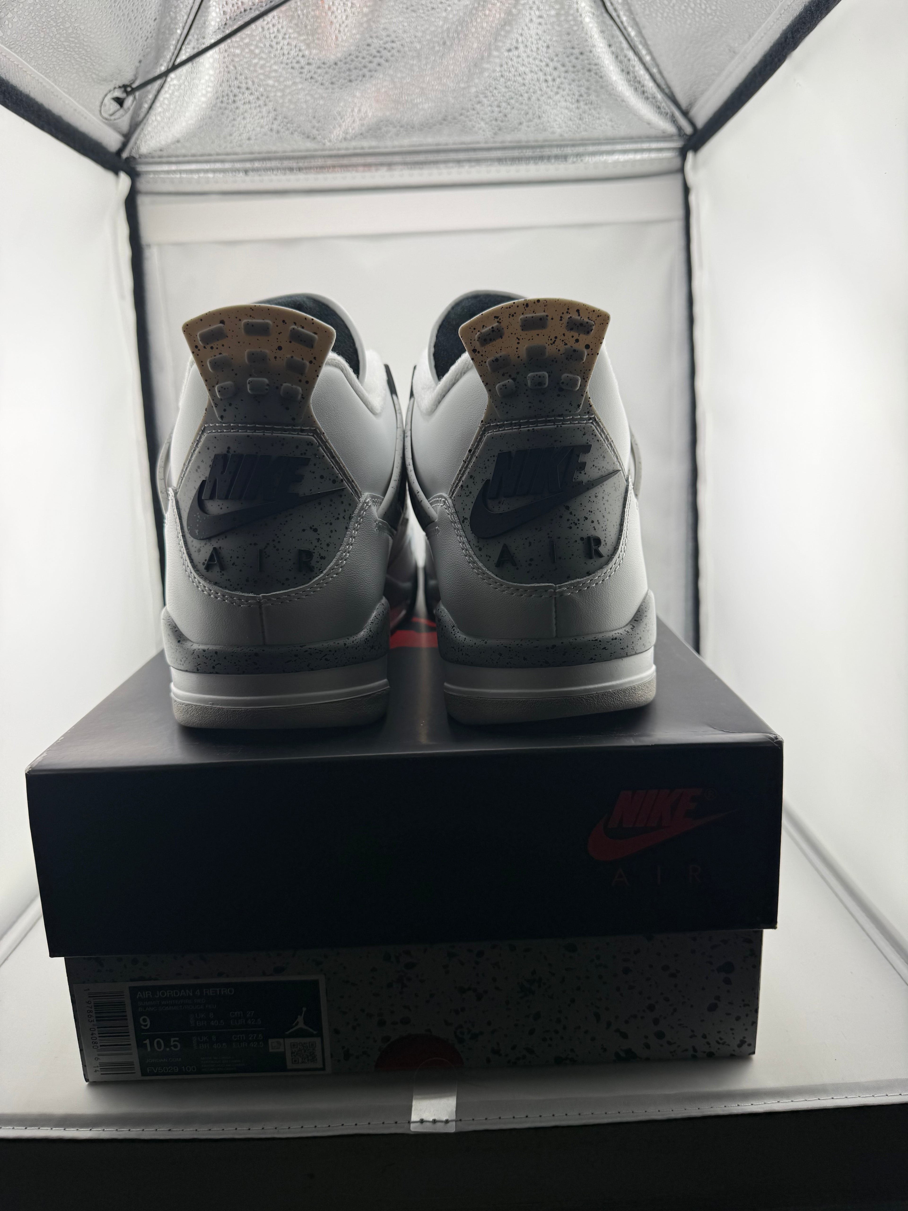 Air Jordan 4 Men's White Cement’s
