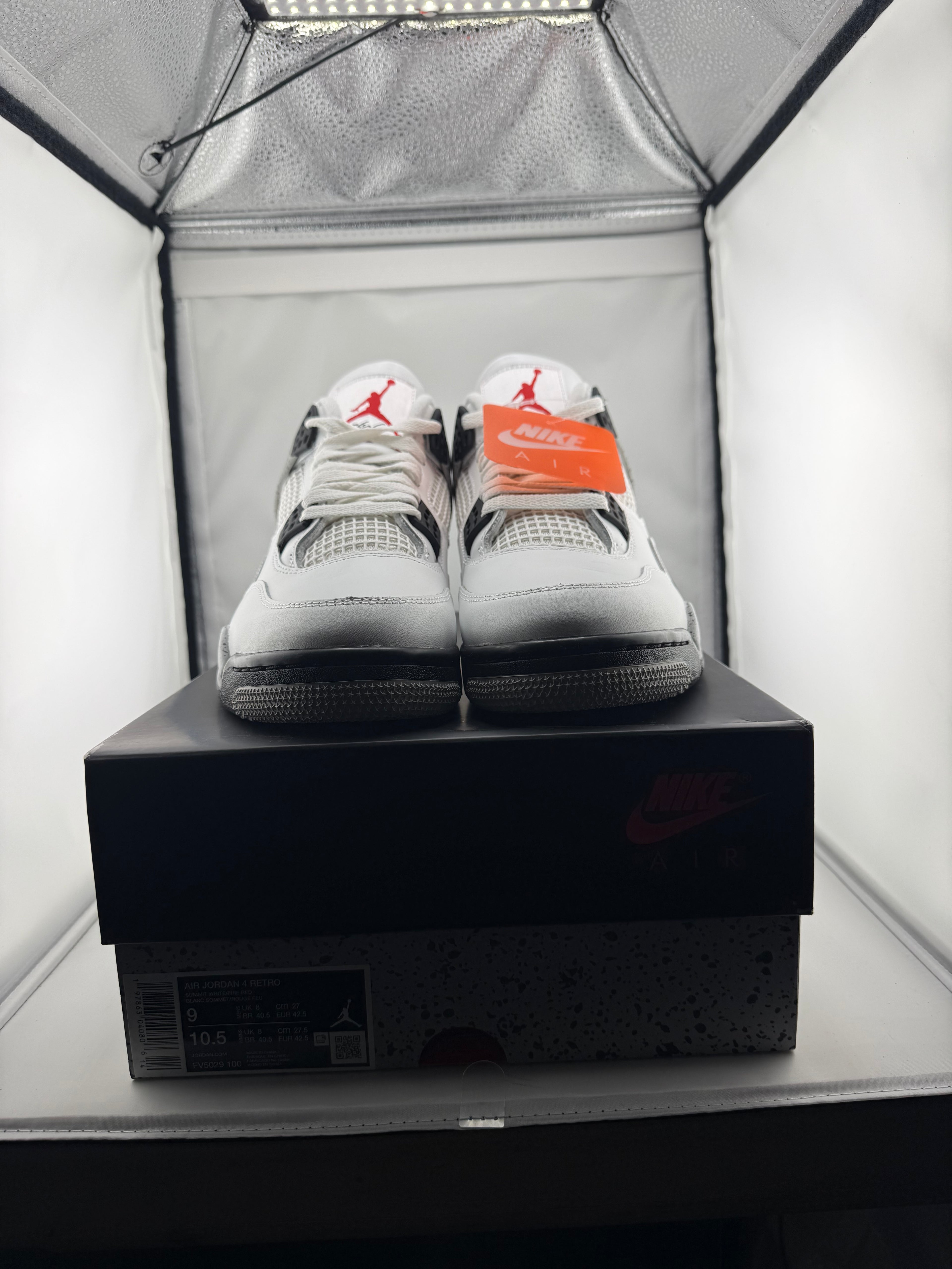 Air Jordan 4 Men's White Cement’s