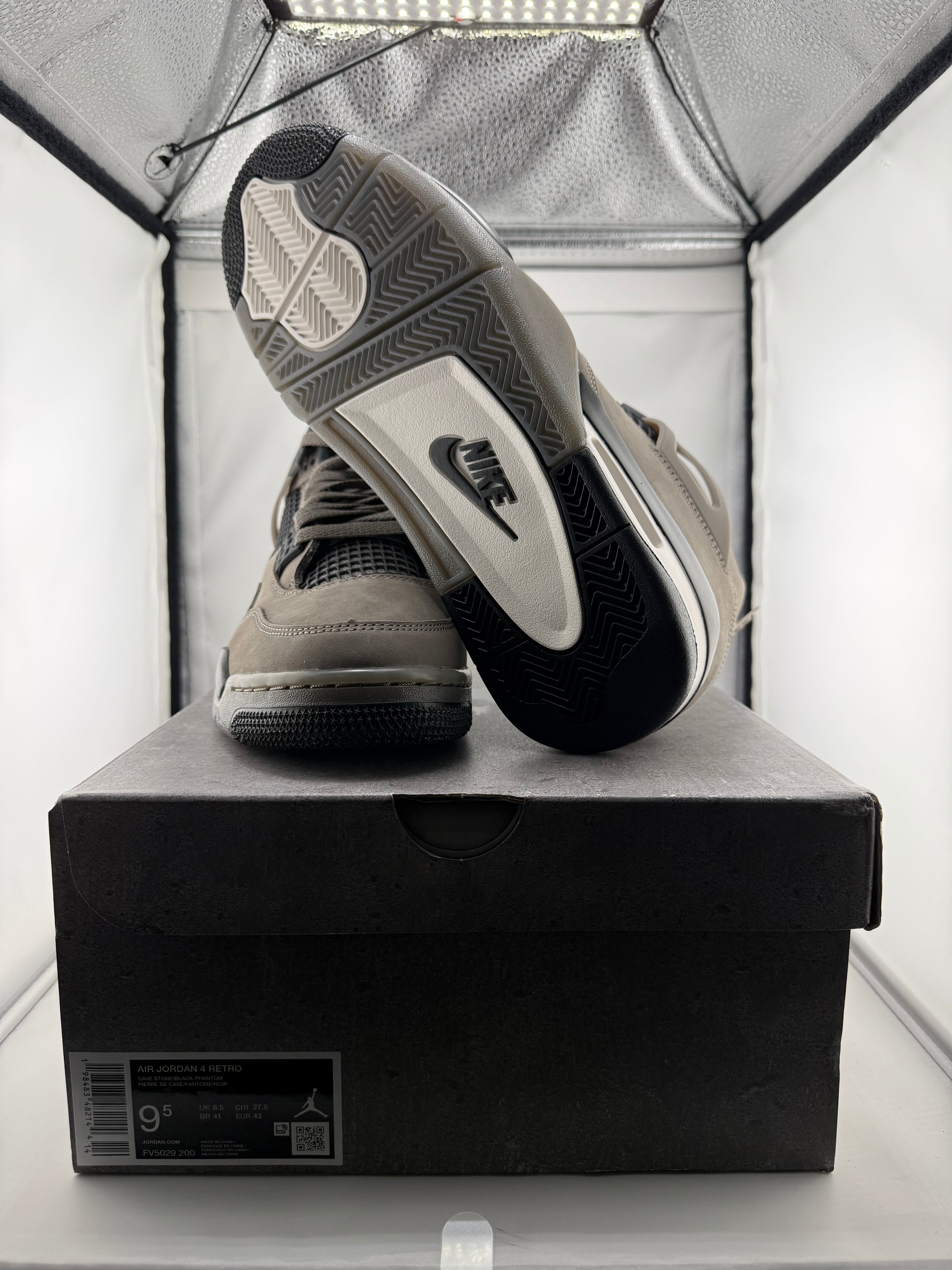 Air Jordan 4 Retro Cave Stone’s